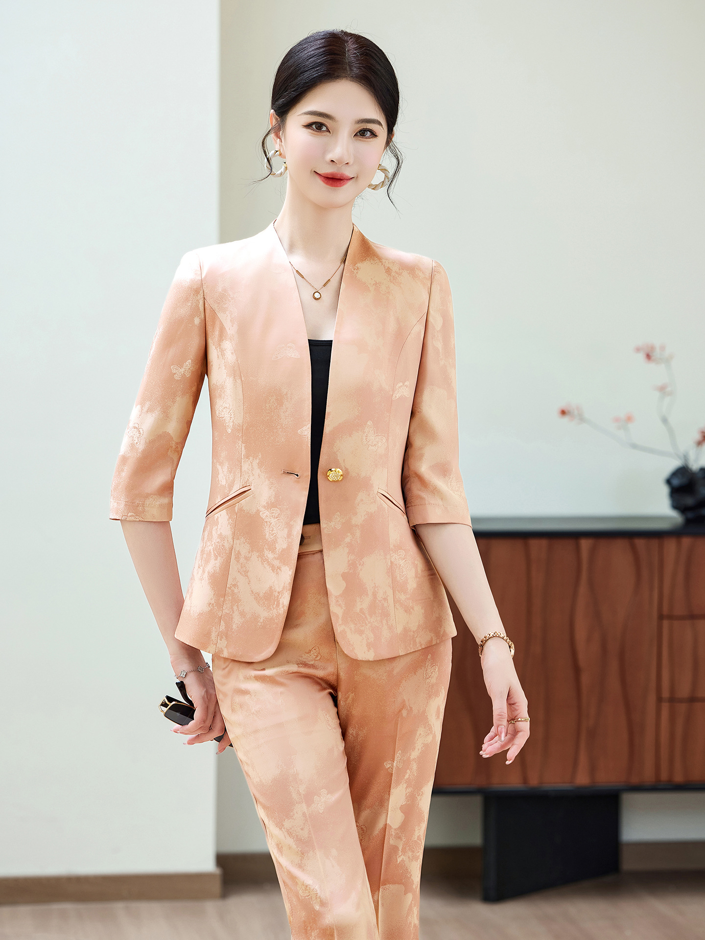Fashion Office Ladies Blazer a - Women Formal Wear Business recension och pris