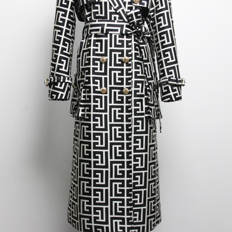 HKSH Spring Autumn New Women L - Trench Coat Formal recension och pris