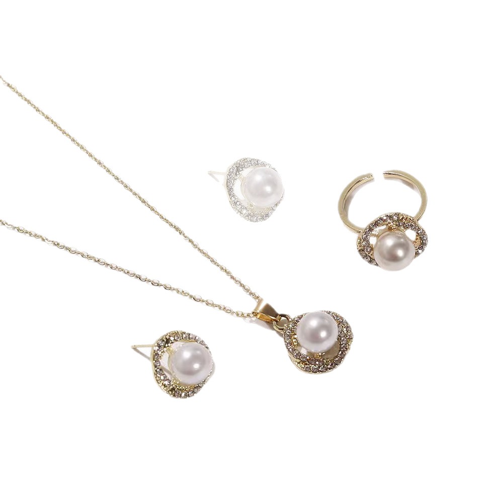 3PCS Elegant Floral Wrapped Pe - Formal Wear Jewelry For Women recension och pris