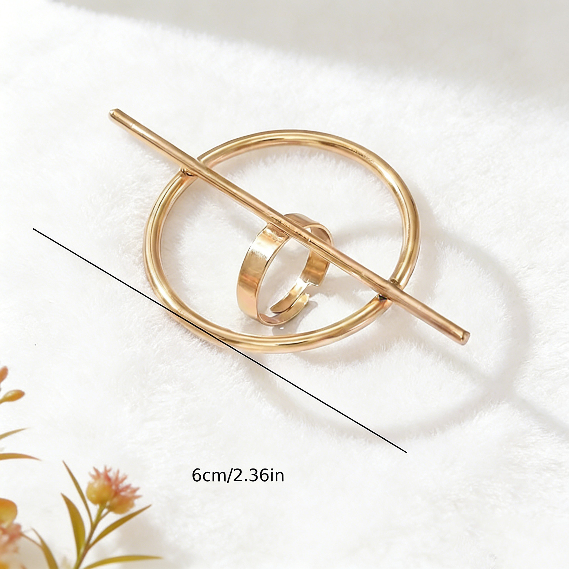 Geometric Open Circle & Vertic - Formal Wear Jewelry For Women recension och pris