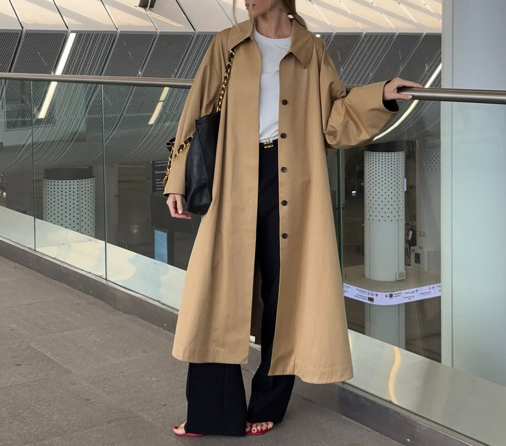 Women's Simple Long Trench Coa - Trench Coat Formal recension och pris