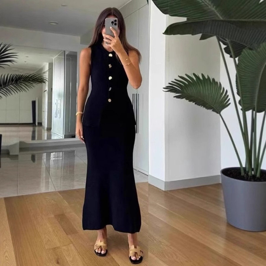 Round-neck Single-breasted Sle - Women Formal Wear Office recension och pris