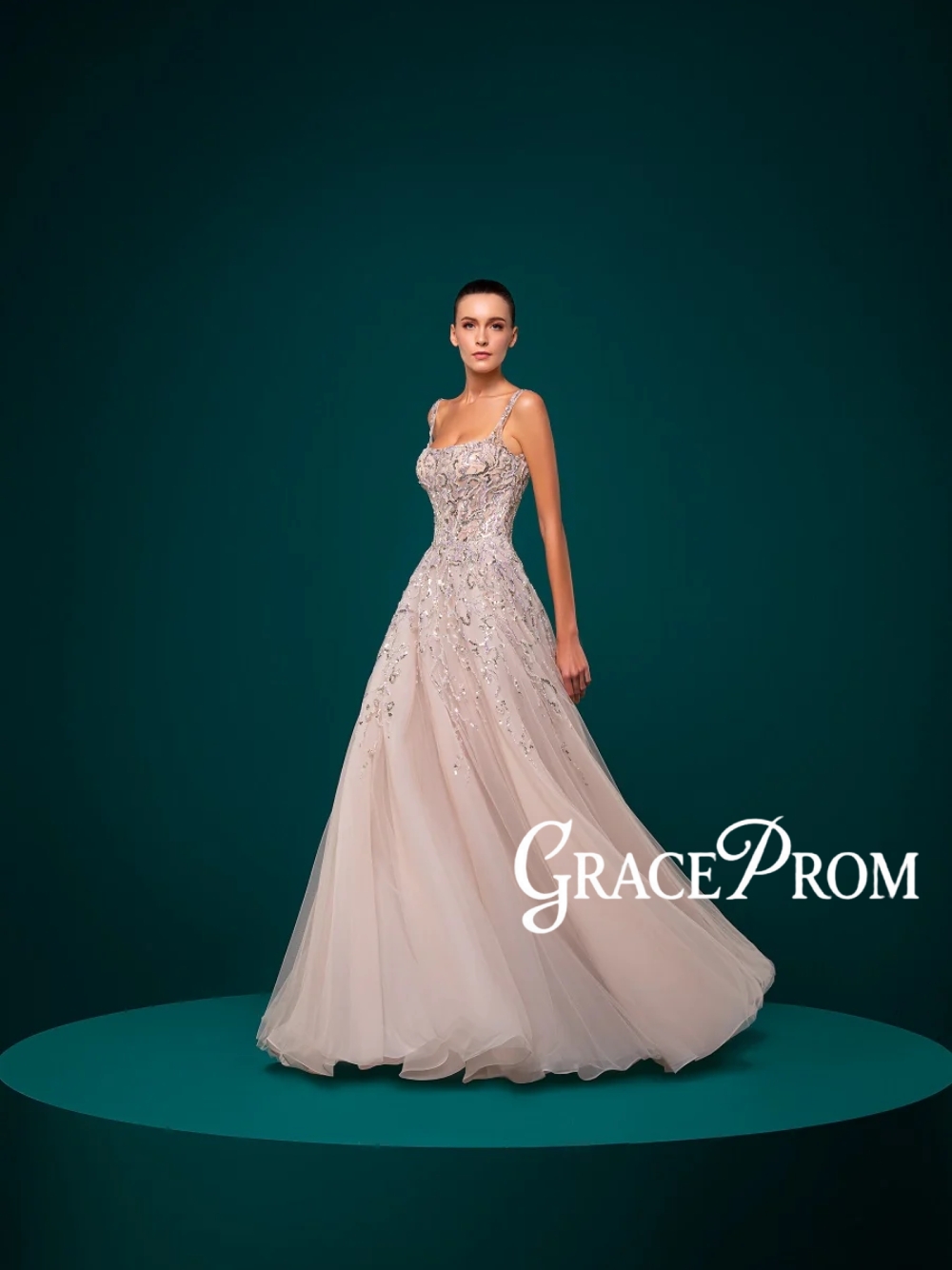 Elegant Square Neck Evening Dr - Women Formal Wear Dubai recension och pris