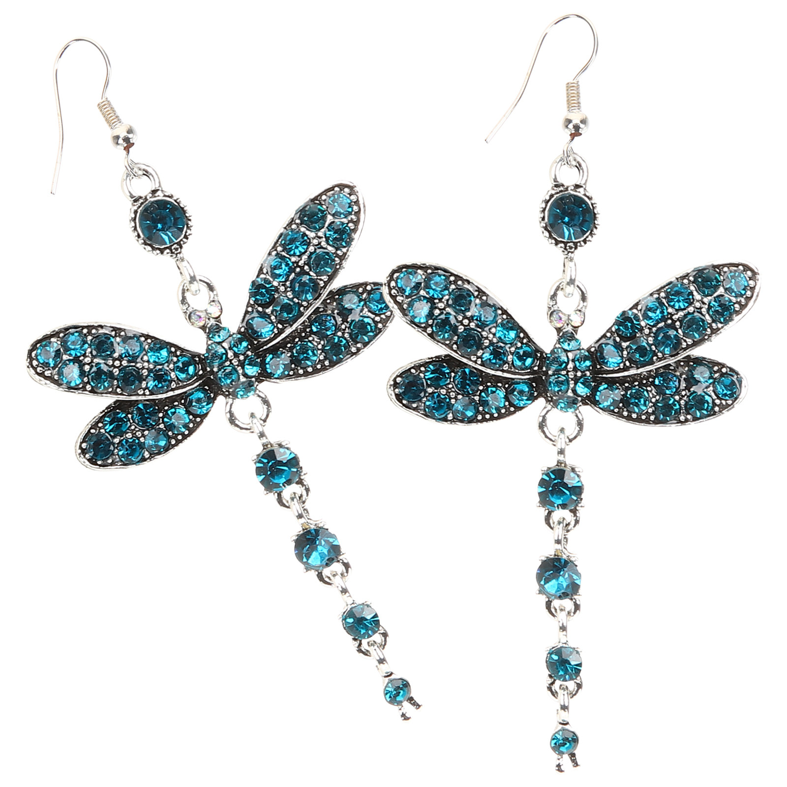1Pair Delicate Rhinestone Drag - Formal Wear Jewelry For Women recension och pris
