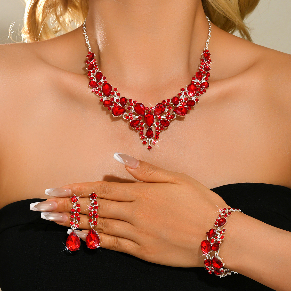 Fashion 3pcs Set Alloy Jewelry - Formal Wear Jewelry For Women recension och pris