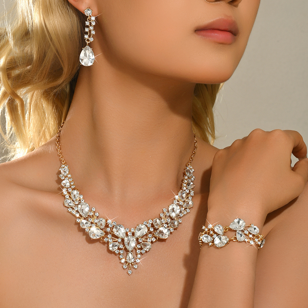 Fashion 3pcs Set Alloy Jewelry - Formal Wear Jewelry For Women recension och pris
