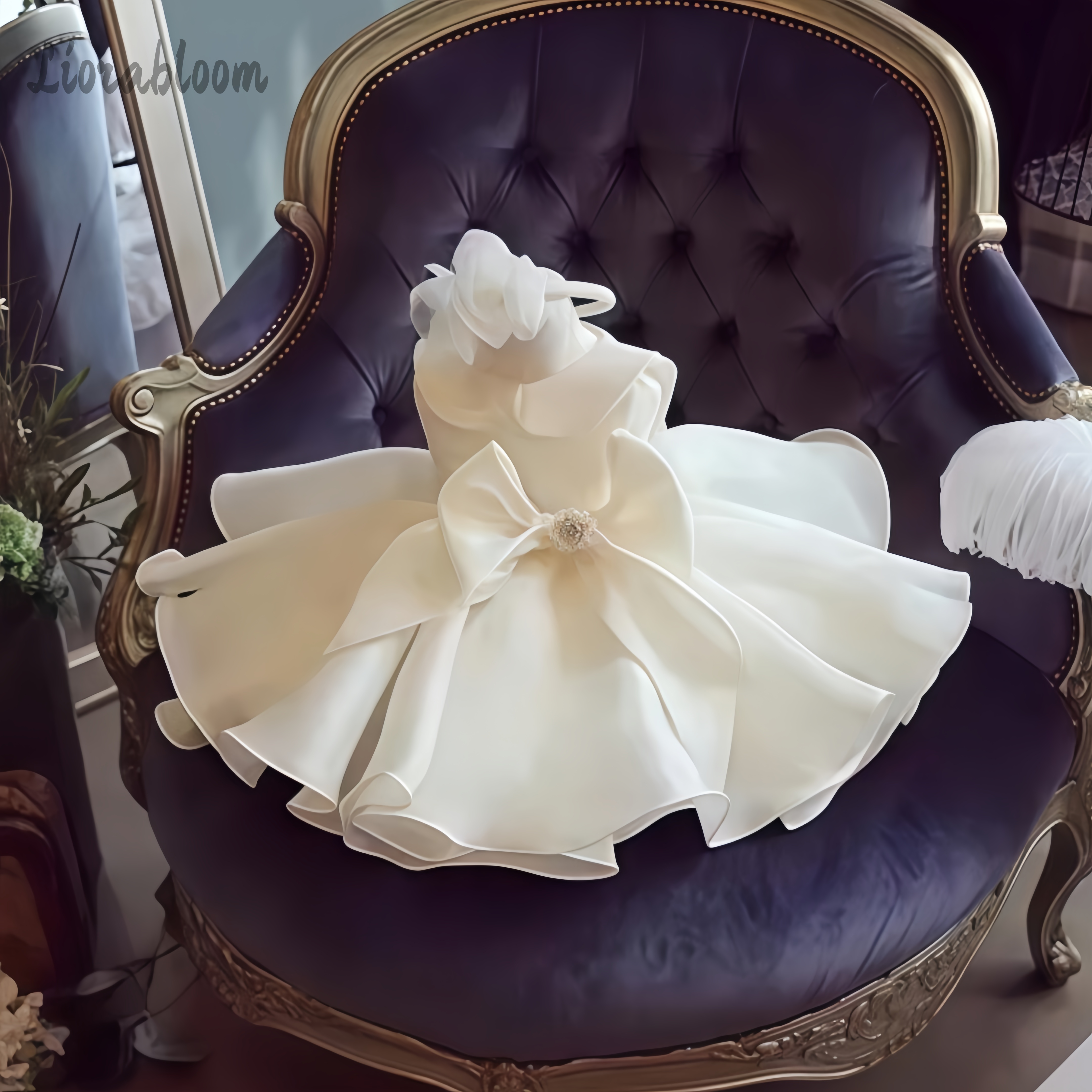 White Pearl Embellished Dress  - Woman Formal Wear recension och pris