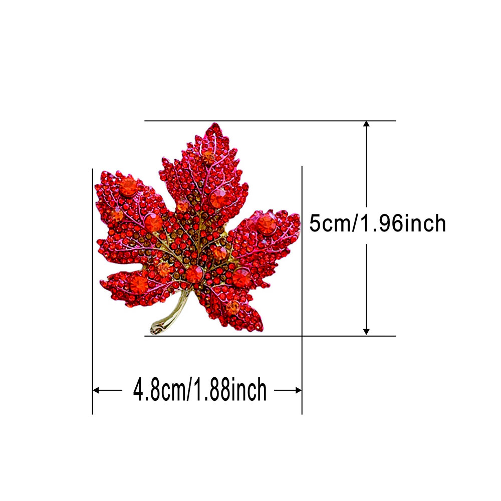 High-End Rhinestone Maple Leaf - High End Women'S Formal Wear recension och pris