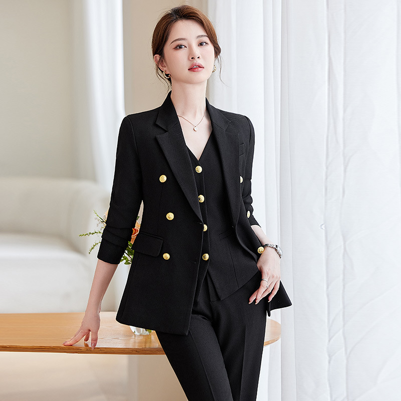 Navy Blue Suit Set for Women,  - High End Women'S Formal Wear recension och pris