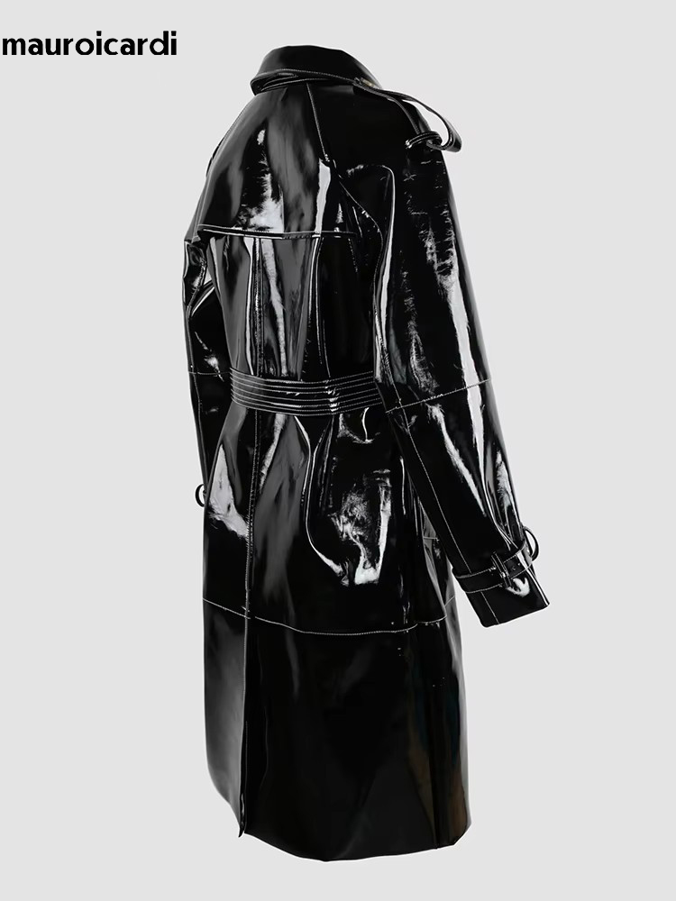 Mauroicardi Spring Long Shiny  - Trench Coat Formal recension och pris