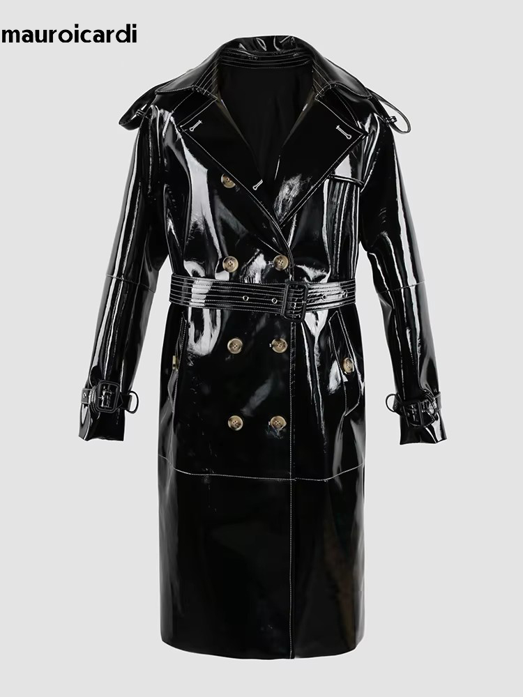 Mauroicardi Spring Long Shiny  - Trench Coat Formal recension och pris