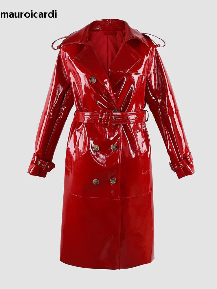 Mauroicardi Spring Long Shiny  - Trench Coat Formal recension och pris