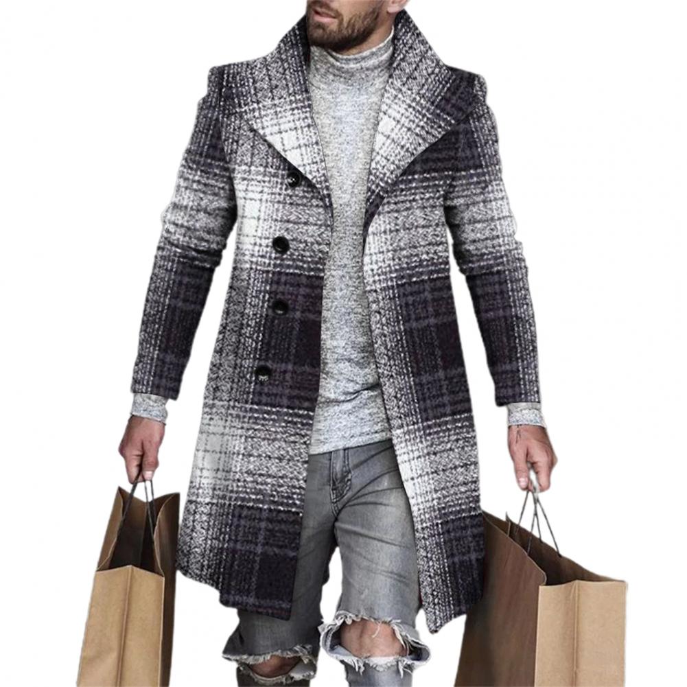 Brand-Mens Coat 2022 New Casua - Trench Coat Formal recension och pris